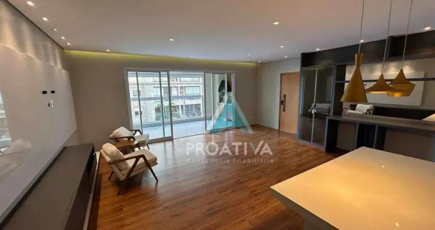 Apartamento com 4 dormitórios à venda, 184 m²  - Campestre - Santo André/SP