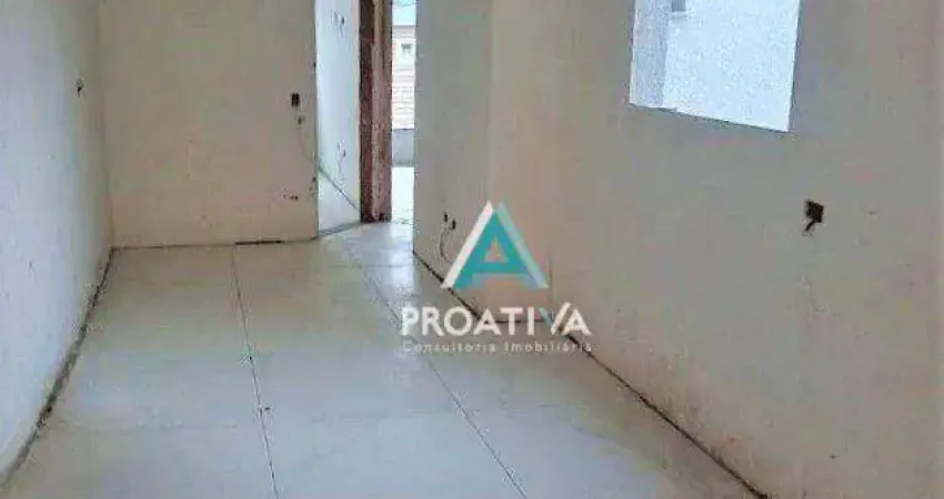 Apartamento com 2 dormitórios à venda, 58 m²- Bangu - Santo André/SP