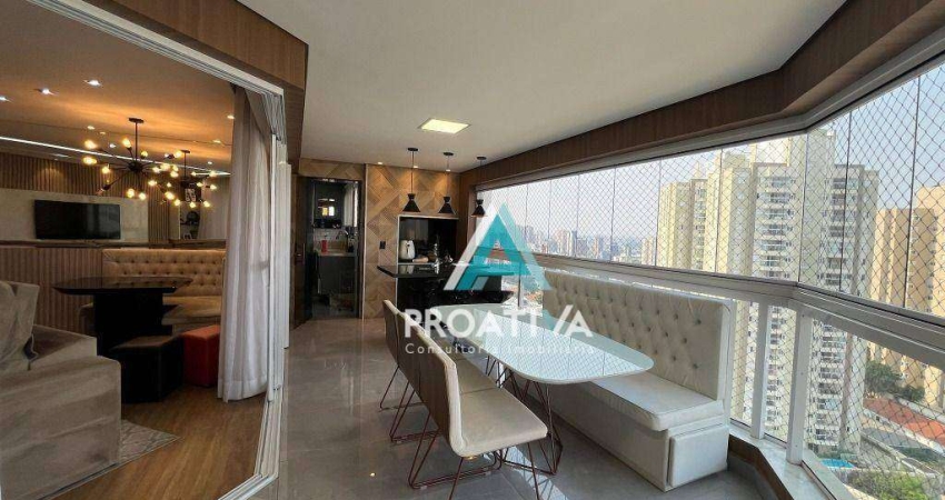 Apartamento à venda, 160 m² por R$ 2.100.000,00 - Vila Guiomar - Santo André/SP