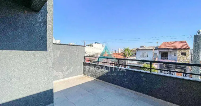 Apartamento sem condomínio,com elevador, 2 dormitórios, sendo 1 suíte à venda, 44 m² por r$ 380.000,00 - parque das nações - santo andré/sp