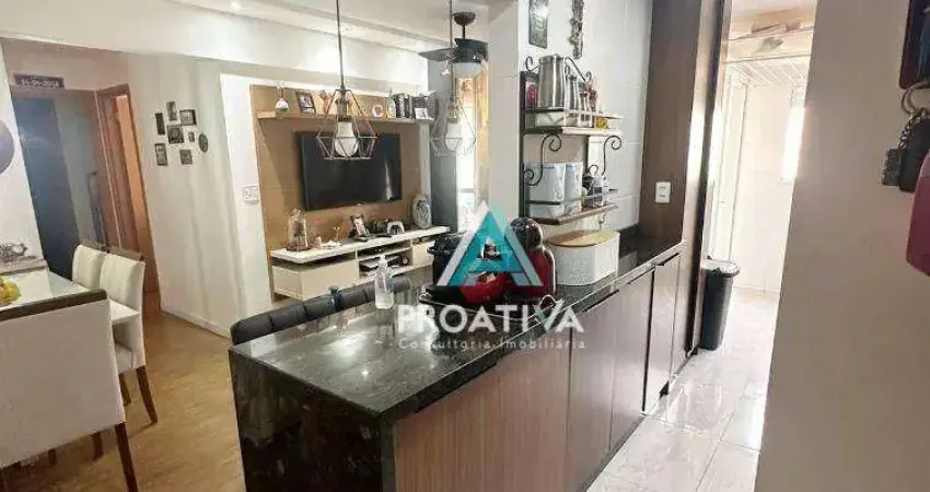 Apartamento com 2 dormitórios à venda, 68 m² - Fundação - São Caetano do Sul/SP