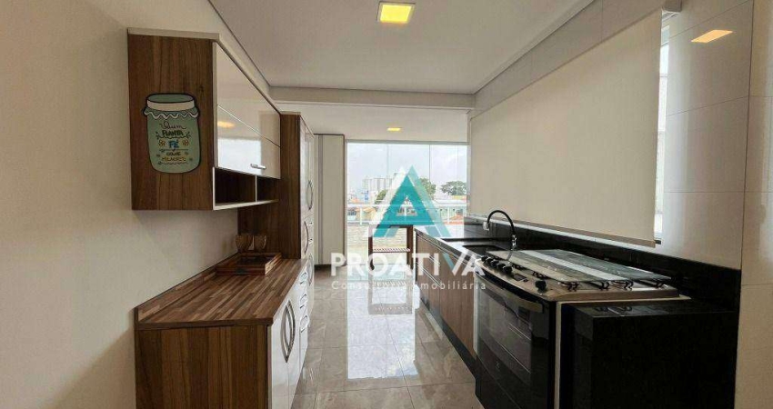 Cobertura com 2 dormitórios à venda, 112 m² por R$ 629.900,00 - Vila Assunção - Santo André/SP