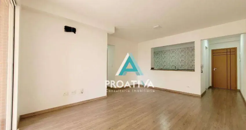 Apartamento com 3 dormitórios para alugar, 101 m² por r$ 5.410,90/mês - centro - santo andré/sp