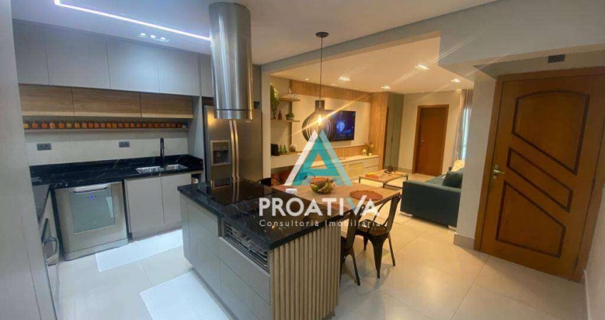 Cobertura à venda, 200 m² por R$ 849.000,07 - Vila Camilópolis - Santo André/SP