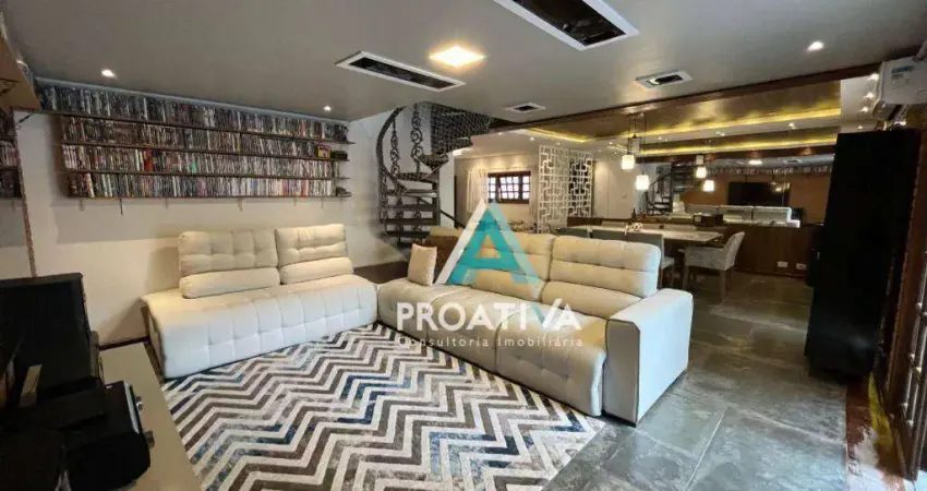 Sobrado com 3 dormitórios à venda, 340 m² - Campestre - Santo André/SP