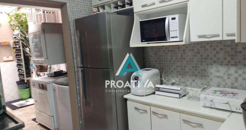 Sobrado com 3 dormitórios à venda, 97 m² por R$ 550.000,00 - Vila Floresta - Santo André/SP