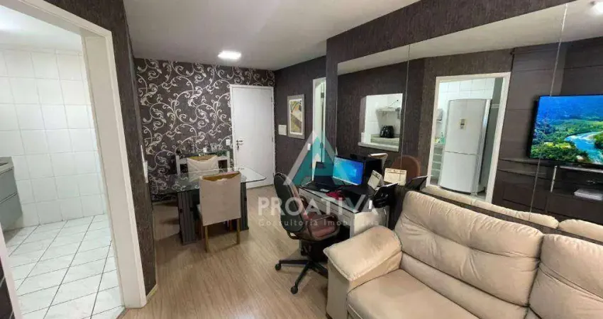 Apartamento com 1 dormitório à venda, 44 m² por R$ 425.000,05 - Casa Branca - Santo André/SP