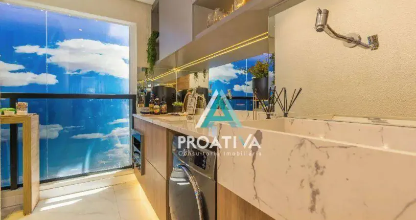 Apartamento com 2 dormitórios à venda, 56 m² por R$ 622.000,00 - Campestre - Santo André/SP
