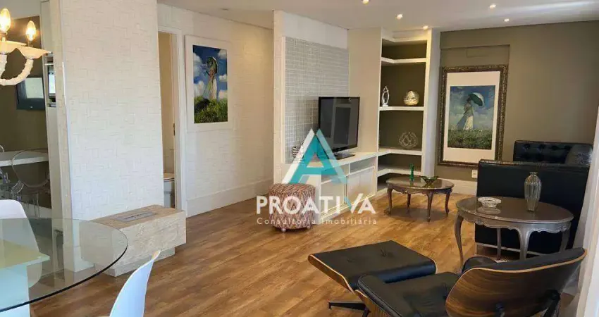 Apartamento com 3 dormitórios para alugar, 128 m² por R$ 6.500,00/mês - Centro - Santo André/SP