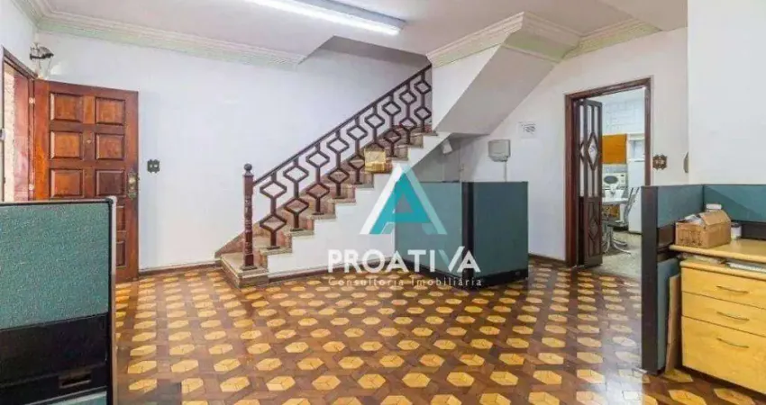 Sobrado com 3 dormitórios para alugar, 209 m² por R$ 3.918,00/mês - Campestre - Santo André/SP