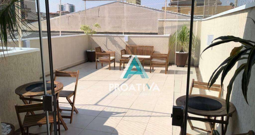 Cobertura à venda, 80 m² por R$ 550.000,00 - Parque das Nações - Santo André/SP