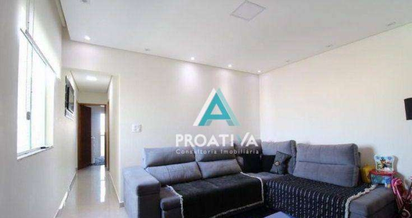 Cobertura com 4 dormitórios, 150 m² - venda por R$ 800.000,00 ou aluguel por R$ 4.923,00/mês - Vila Metalúrgica - Santo André/SP