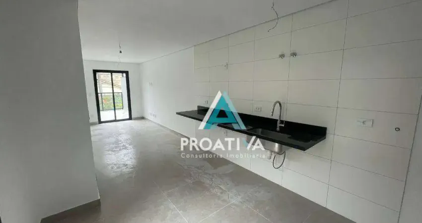 Apartamento com 2 dormitórios à venda, 60 m² Jardim Pilar - Santo André/SP