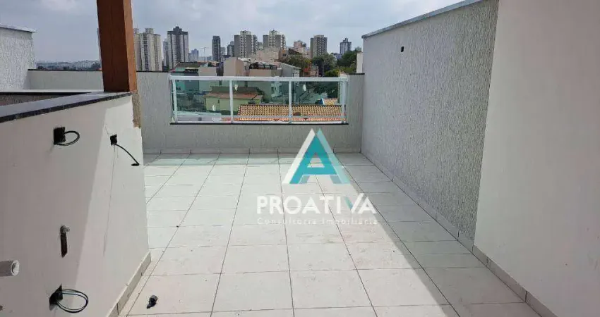 Cobertura com 2 dormitórios à venda, 86 m² - Vila Scarpelli - Santo André/SP