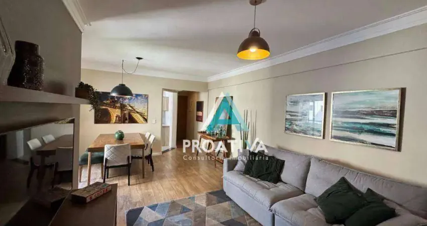 Apartamento com 3 dormitórios à venda, 98 m² - Campestre - Santo André/SP