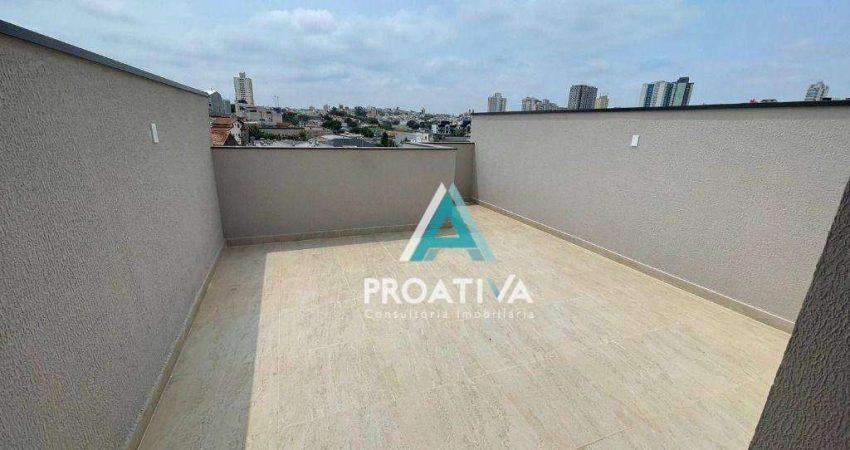Cobertura com 2 dormitórios à venda, 95 m²- Parque das Nações - Santo André/SP