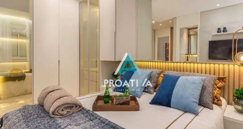 Apartamento com 2 dormitórios à venda, 61 m² por R$ 622.000,00 - Campestre - Santo André/SP