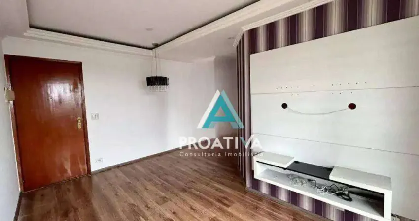 Apartamento com 2 dormitórios à venda, 59 m² por R$ 360.000,00 - Vila América - Santo André/SP