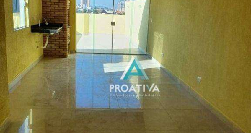 Cobertura com 2 dormitórios à venda, 112 m²- Parque das Nações - Santo André/SP
