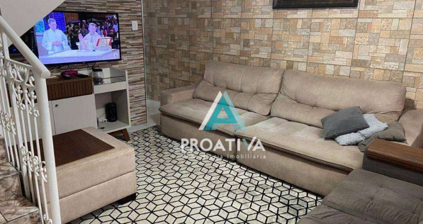 Sobrado com 2 dormitórios à venda, 200 m²  - Vila Guarará - Santo André/SP