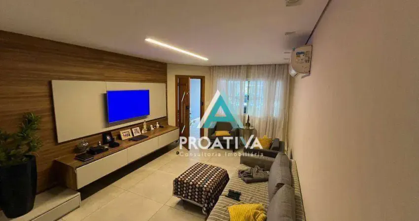 Sobrado com 4 dormitórios à venda, 184 m² - Bairro Campestre - Santo André/SP