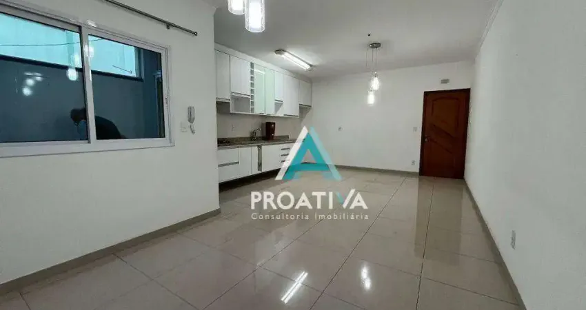 Apartamento com 3 dormitórios à venda, 90 m² por r$ 580.000,09 - campestre - santo andré/sp