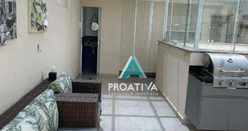 Cobertura com 2 dormitórios à venda, 100 m²  - Parque das Nações - Santo André/SP