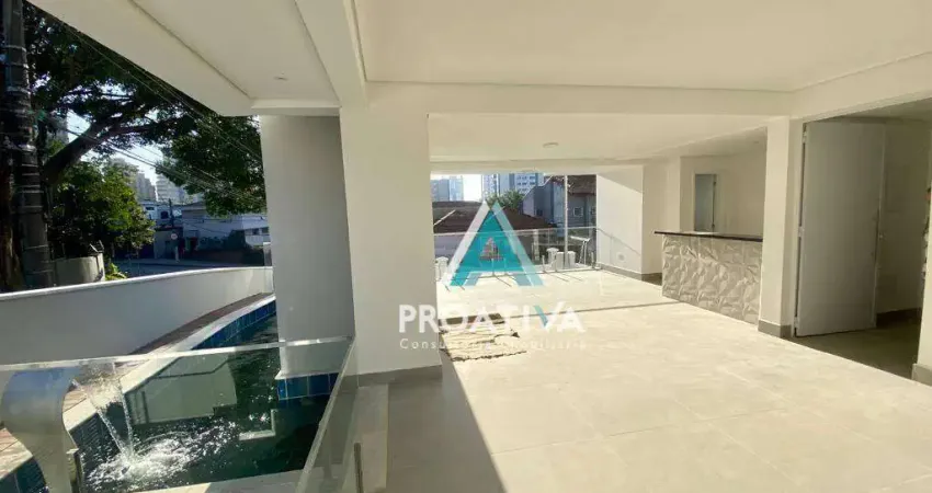 Sobrado com 3 dormitórios, 264 m² - venda por R$ 3.000.000,07 ou aluguel por R$ 15.200,01/mês - Jardim - Santo André/SP