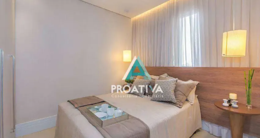 Apartamento com 2 dormitórios à venda, 50 m² por R$ 372.000,00 - Vila Curuçá - Santo André/SP
