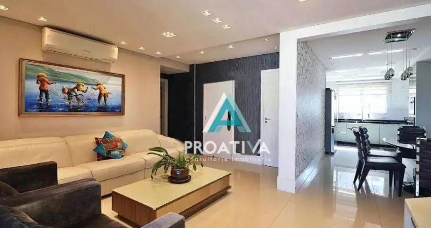 Apartamento com 4 dormitórios à venda, 227 m² - Jardim - Santo André/SP
