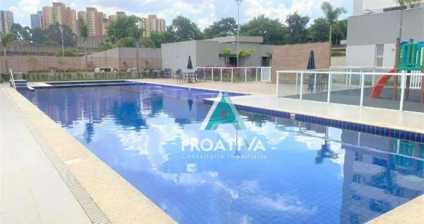 Apartamento com 2 dormitórios à venda, 50 m² - Vila Metalúrgica - Santo André/SP
