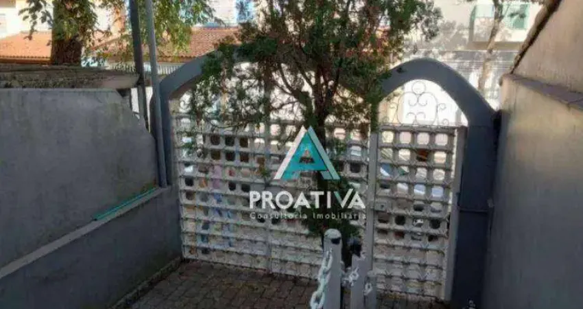 Sobrado com 3 dormitórios para alugar, 88 m² - Campestre - Santo André/SP
