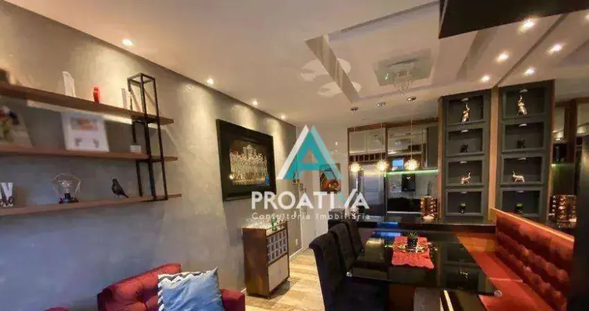Apartamento Garden com 2 dormitórios à venda, 64 m² - Utinga - Santo André/SP
