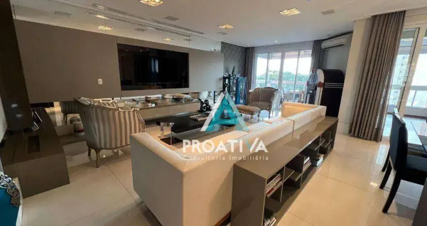 Apartamento com 4 dormitórios à venda, 255 m² por r$ 3.300.000,09 - centro - são bernardo do campo/sp