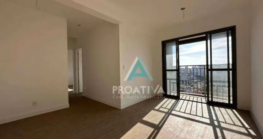 Apartamento com 2 quartos, sendo 1 suíte à venda, 60 m² - vila assunção - santo andré/sp.