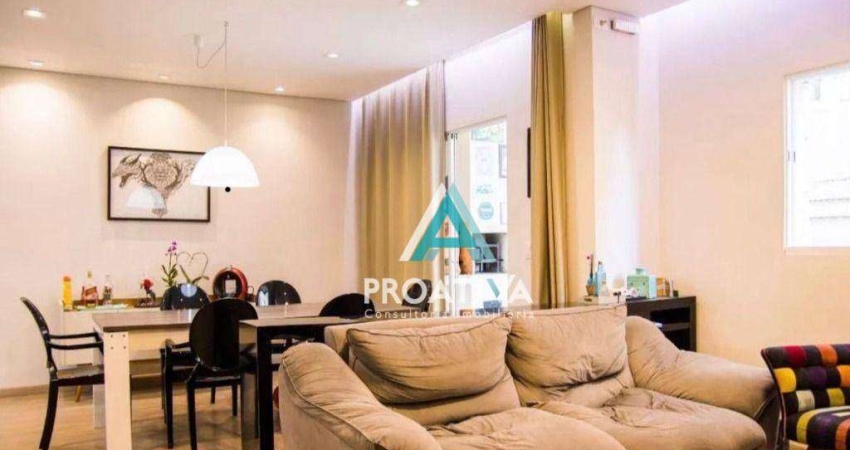 Apartamento com 2 dormitórios à venda, 88 m²- Vila Curuçá - Santo André/SP