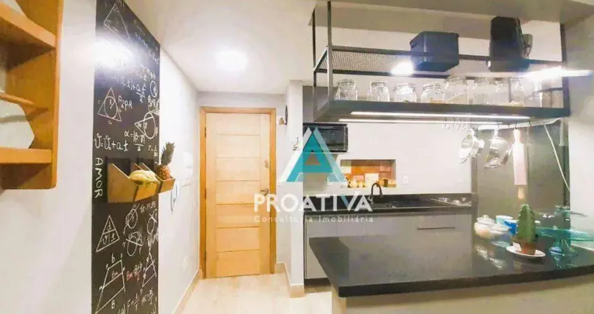 Apartamento com 2 dormitórios à venda, 61 m² por R$ 532.000,05 - Vila Leopoldina - Santo André/SP