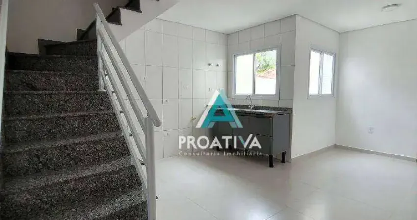 Cobertura, 108 m² - venda por R$ 550.000,00 ou aluguel por R$ 3.650,01/mês - Vila Metalúrgica - Santo André/SP
