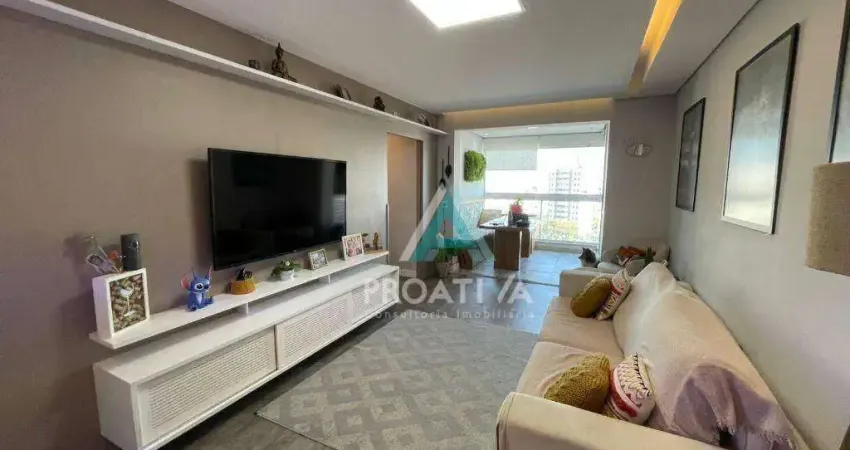 Apartamento com 2 dormitórios à venda, 78 m² por R$ - Campestre - Santo André/SP