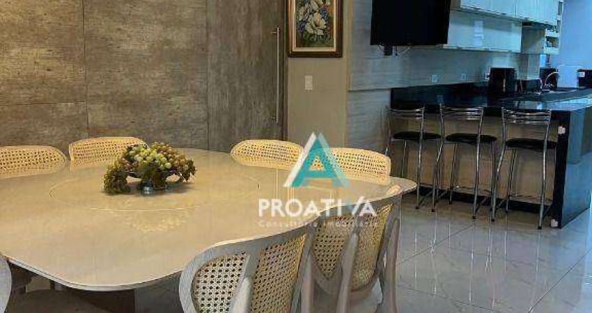 Apartamento com 3 dormitórios à venda, 122 m² por R$  - Centro - Santo André/SP