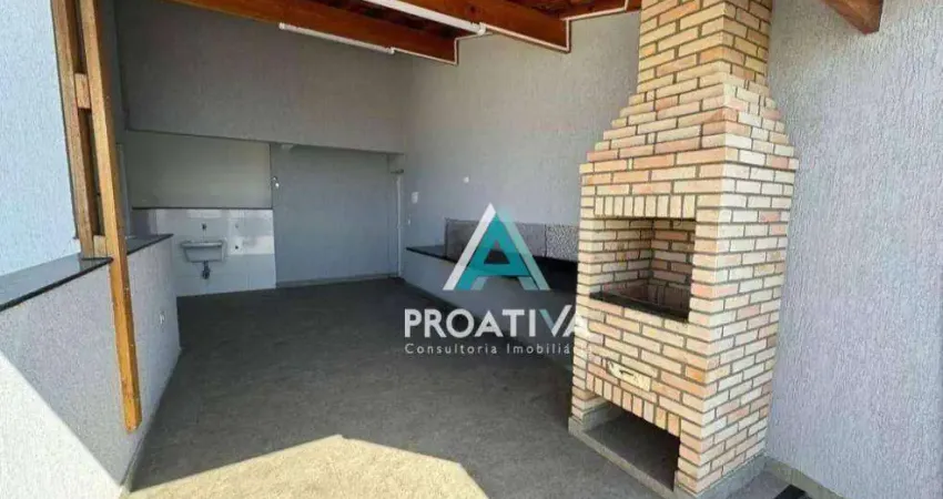 Cobertura com 2 dormitórios à venda, 138 m²- Santa Maria - Santo André/SP