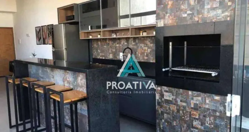 Cobertura com 3 dormitórios à venda, 200 m² por R$ 1.100.000,05 - Campestre - Santo André/SP