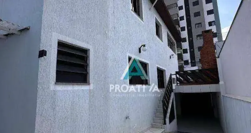 Sobrado com 3 dormitórios para alugar, 286 m²- Bairro Campestre - Santo André/SP