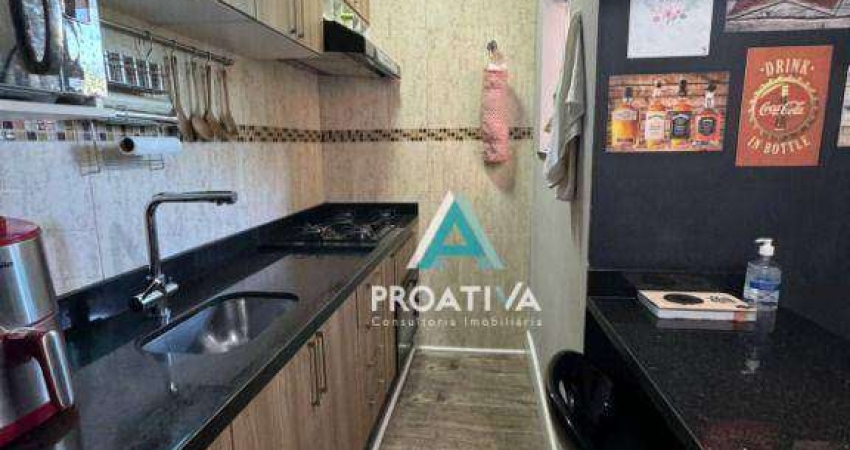 Apartamento com 2 dormitórios à venda, 67 m² - Vila Príncipe de Gales - Santo André/SP