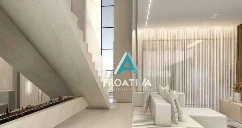 Sobrado com 3 dormitórios à venda, 155 m² por R$ 1.100.000,00 - Vila Alzira - Santo André/SP