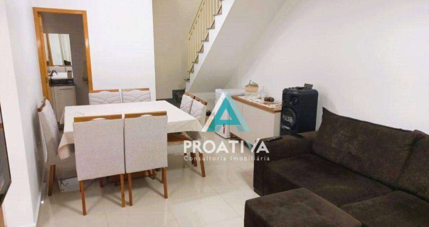 Sobrado com 3 dormitórios à venda, 100 m² - Parque Oratório - Santo André/SP