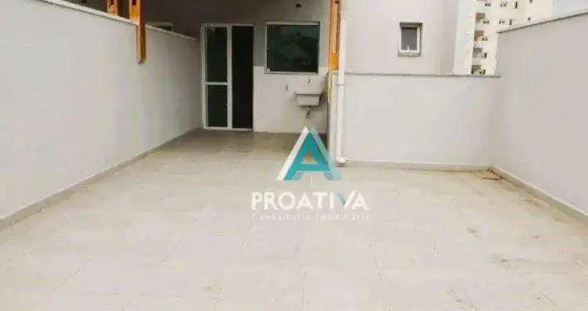 Cobertura com 2 dormitórios à venda, 100 m² por R$ 460.000,00 - Vila Camilópolis - Santo André/SP