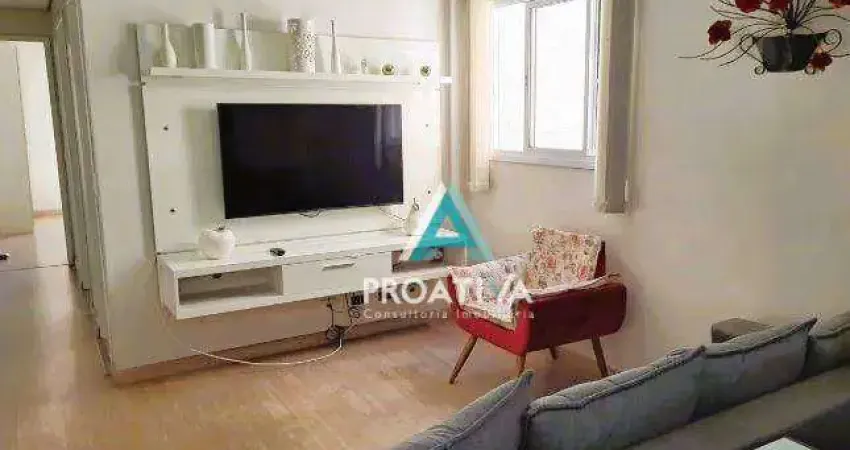 Apartamento com 2 dormitórios à venda, 62 m² por R$ 385.000,00 - Vila Humaitá - Santo André/SP