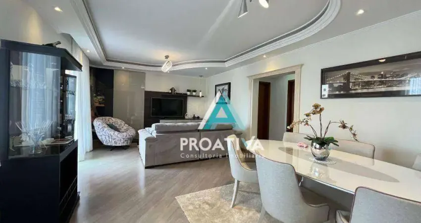 Apartamento com 3 dormitórios à venda, 157 m² por r$ 1.280.000,00 - jardim bela vista - santo andré/sp