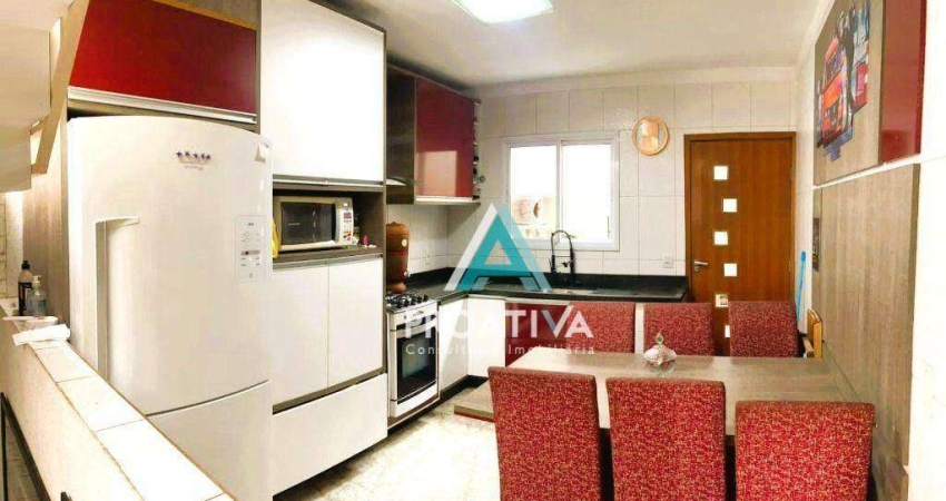 Sobrado com 2 dormitórios à venda, 122 m² por R$ 650.000,00 - Parque Oratório - Santo André/SP
